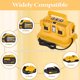 thumbnail image 3 of 6 Puertos para Dewalt Rapid Battery Charger Station, Reemplazo para De*walt Flexvolt 20V/60V Battery DCB200 DCB205 DCB606 DCB609, 3 of 8