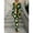 2, variant on Versatile Women Stretchy Printed Maxi Bodycon Long Sleeve Dress
