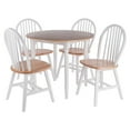 thumbnail image 1 of Sorella 5pc Drop Leaf Dining Table with Chairs, 1 of 9