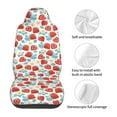 thumbnail image 5 of Yiaed Strawberries Print Car Seat Covers,Universal Auto Seats Protector Fits for Car,SUV Sedan,Truck,Automotive Seat Covers & Accessories(Two packs), 5 of 7