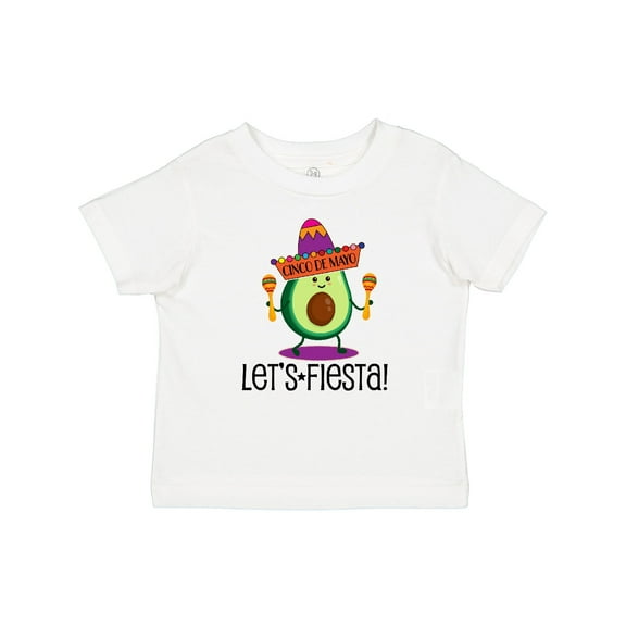 Inktastic Cinco De Mayo Lets Fiesta Avocado Boys or Girls Baby T-Shirt