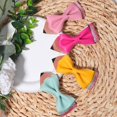 thumbnail image 7 of 4PCS Back to School Bow Hair Clips Cute Pencil Hair Accessories Yellow Pink Blue Red Hairpins Soft Leather Alligator Hair Barrettes for First Day of School Opens Season Girls Students Party Decor, 7 of 7