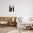 thumbnail image 3 of Stupell Industries Waterfall Bridge Photography Nature Photography White Framed Art Print Wall Art, 16 x 20, 3 of 9