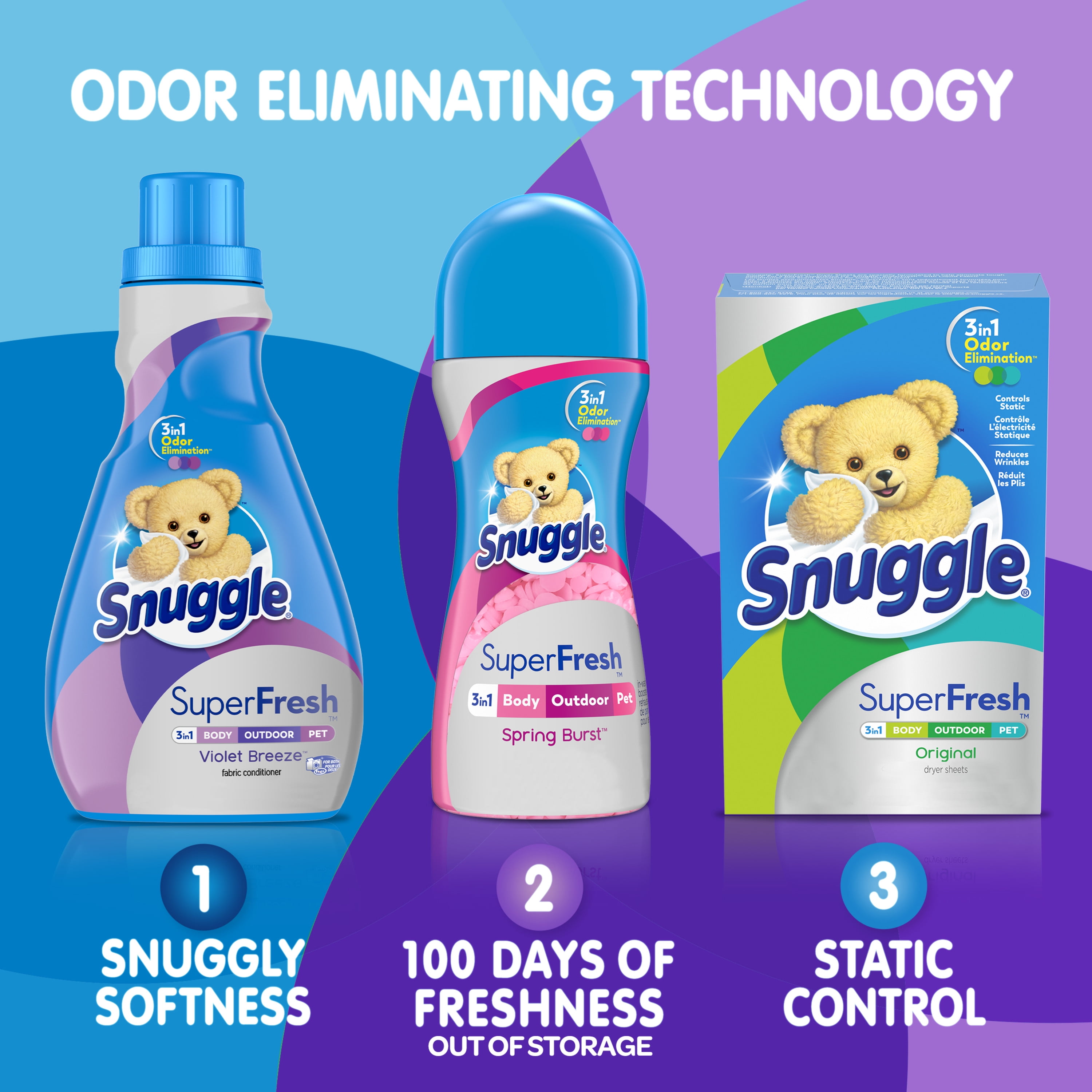 Snuggle Fabric Softener Purple