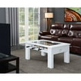 Hanover Foosball Coffee Table in White