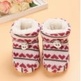 thumbnail image 5 of lnmuld Boots for Boy Girls Fashion Knitted Winter Boots for Toddlers and Little Girls Soft Warm -Walking Footwear Size:0-6 Months, 5 of 8