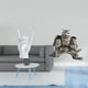 thumbnail image 2 of Estatua de búho en gesto de rock, figura de búho en miniatura, escultura artística de resina, ideal para regalar, decorar el hogar, la oficina o el do, 2 of 8
