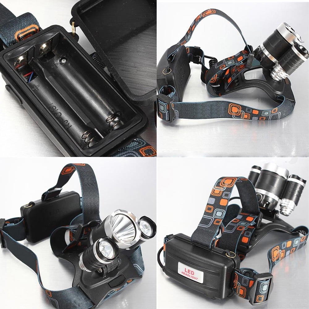 Higher Cost Performance LED Headlight Flashlight-Rechargeable Searchlight, 5000 Lumens, Close-Range Work Headlights, Used for Outdoor Camping and Work