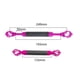 thumbnail image 4 of Soporte de extensión de barra de manillar de bicicleta ligera, soporte de barra, extensor de manillar de bicicleta plegable de aleación de aluminio , púrpura Violeta Soledad Extensor de manillar de bicicleta, 4 of 10
