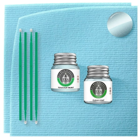 ERA Paints LS - Light Ice Blue Metallic for LINCOLN Exact Match Touch Up Paint Jar - Essential Kit