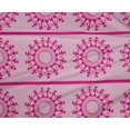 thumbnail image 4 of oneOone Polyester Lycra Fabric Stripe & Mandala Block Printed Craft Fabric BTY 56 Inch Wide, 4 of 4