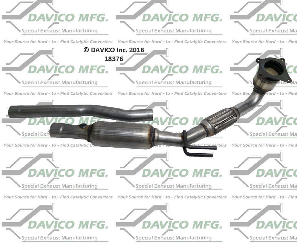 Davico Mfg 18376 Direct-Fit Catalytic Converter