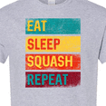 thumbnail image 4 of Inktastic Squash Player Eat Sleep Squash Repeat T-Shirt, 4 of 5