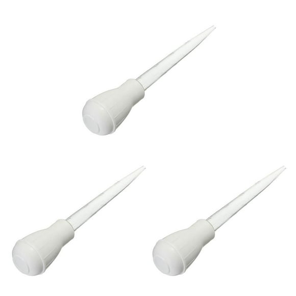 Soidarity Cuentagotas de aceite para barbacoa, dispensador de tubo de medición oz/mm, pipeta de cocina reutilizable para doméstico en Type1 NO1