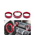 thumbnail image 3 of Air conditioning headlight button decorative ring for 15-23 ford mustang car modification, 3 of 3