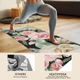 thumbnail image 4 of Pioneer Flower Floral Print Pattern Hot Yoga Mat Towel Non Slip for Hot Yoga - Quick-Drying Yoga Mat Cover with 4 Corner Pockets with Travel Bag - Hot Yoga Towel Non Slip 74"x26", 4 of 6