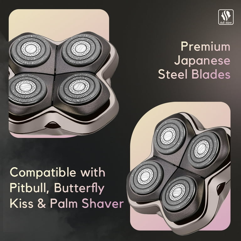 Skull Shaver Baron PRO 4 Head Replacement Blade for Pitbull