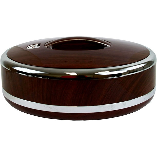 Hot Pot Insulated Casserole Hot Pack Food Warmer 6L Mahogany