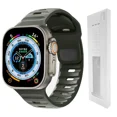 thumbnail image 1 of Correa de silicona suave para Apple Watch Band Ultra 2 49mm 44mm 45mm 42mm 41mm 42mm correa de reloj deportivo iwatch Serise 5 6 7 8 9 pulsera, 1 of 5