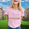 thumbnail image 2 of Icvfdpl Womens T Shirts Graduation Season Printed Short Sleeve Crew Neck Dailywear Soft Xxl, 2 of 4