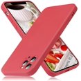 thumbnail image 1 of Peafowl Compatible avec Étui iPhone 12 Pro Max, Étui Protectrice en Silicone Liquide Souple pour iPhone 12 Pro Max (Rouge), 1 of 6