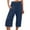 Navy Palazzo Pants for Women, variant on Amtdh Women's Solid Color Pants Beach Capris Work Casual Going out Pants Lounge Trousers Flowy Lightweight Pants Lady Comfy Jogging Pink L
