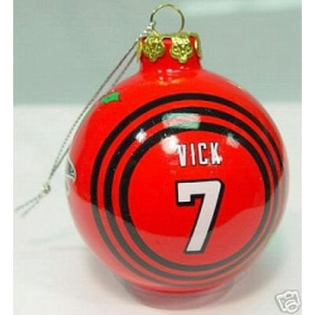 michael vick atlanta falcons glass ball christmas ornament michael vick atlanta falcons glass ball christmas ornament