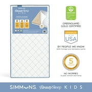 Spidey and His Amazing Friends Plastic Toddler Bed & Simmons BeautySleep Kids Radiant Diamond Crib and Toddler Mattress