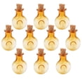 thumbnail image 1 of de 10 frascos pequeños vacíos redondos con forma de XO, frascos de deseos, colgantes para café, 1 of 8