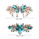 thumbnail image 4 of Pasadores para el cabello Unique Bargains Accesorios para Mujeres 2 Piezas Azul Lago, 4 of 7