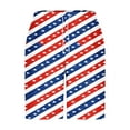 thumbnail image 4 of Xysaqa American USA Flag Mens Swim Trunks Summer Board Shorts Loose Fit Beach Shorts Swimwear Bathing Suits 3X 4X 5X（Available in Big & Tall) Clearance, 4 of 5