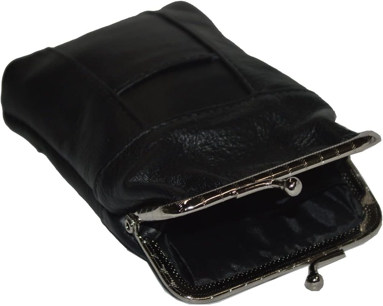cigarette packet holder case Leather Cigarette Case Pack Holder Regular or 100's Lighter Pocket Black