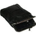 thumbnail image 4 of Leather Cigarette Case Pack Holder Regular or 100's Lighter Pocket Black, 4 of 4