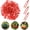 Red, variant on 120 PCS Plant Pins for Indoor Plants, MODANU Plastic Strawberry Support Pins Reusable U-Shaped Plant Clips Garden Fork Vine Fixing Clip Tool for Cutting Farming Securing (Red)