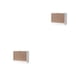 thumbnail image 1 of Bewildely Jabonera Montado en la pared Colgante Desmontable Escurridor impermeable Cajas de almacenamiento sin perforación Hogar 1 rejilla / 1 rejilla/Café 2piezas, 1 of 6