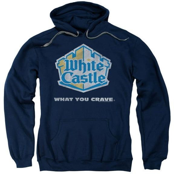 White Castle - Distressed Logo - Pull-Over Hoodie - X-Large