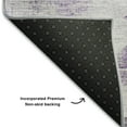 thumbnail image 3 of Addison Rugs Mayfield Washable Transitional Modern Purple Rectangle Rug, 3' x 5', 3 of 6