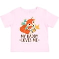 thumbnail image 3 of Inktastic Daddy Loves Me Woodland Fox Boys or Girls Toddler T-Shirt, 3 of 5