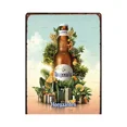 thumbnail image 3 of Letrero de hojalata con cerveza belga vintage, arte de pared de metal retro para decoración del hogar, bar, cafetería, tienda o restaurante xCM, 3 of 5