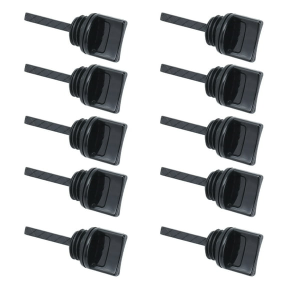 Piezas del motor de gasolina, varilla medidora de aceite de 10 piezas, varilla medidora de ABS, varilla medidora de llenado de aceite de repuesto, artesanía excepcional