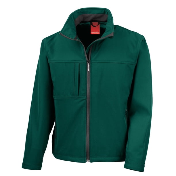 Result - Cazadora / Chaqueta softshell 3 capas Modelo Premium hombre caballero (Impermeable, cortavientos y transpirable) (Verde botella) Result UTBC2046_bottlegreen