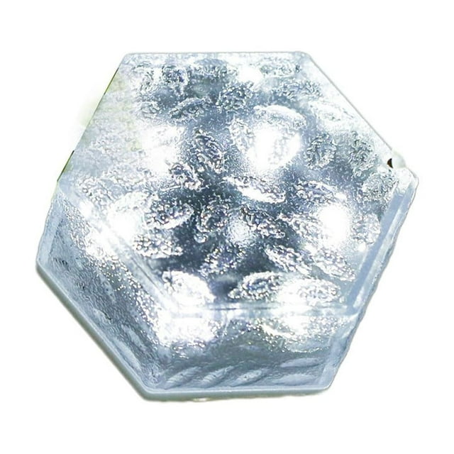 Lefu Solar Garden Lamp Hexagonal Ice Brick Garden Imitation Glass Floor Tile Lamp