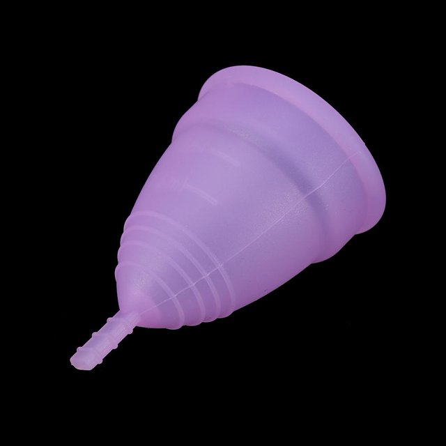 Copa Menstrual Copa Higiene Femenina Copa Femenina Reutilizable Silicona Femenina Copa Menstrual A Prueba De Fugas Menstruación Herramienta De Cuidado De La Salud Púrpura L Amonsee No