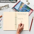 thumbnail image 4 of FORMRS 1-Subject Spiral Notebook 8" x 5" College Ruled 60 Refillable Sheet A5 Hard Cover, 2 Pack, Pink Window, 4 of 7