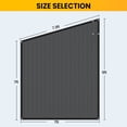 thumbnail image 2 of RVSNAIL 7x9inch pure mesh side curtain RV side sunshade, 2 of 7