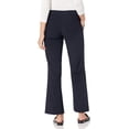 thumbnail image 3 of Calvin Klein Womens Petite Classic Fit Lux Pant 12 Petite Navy, 3 of 4