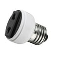 thumbnail image 3 of BIN E27 Screw Socket Lamp Light Holder Bulb Convert Female To Outlet C4I2 H4K4, 3 of 8