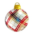 thumbnail image 1 of MesaSe Giant Christmas PVC Inflatable Decorated Ball Christmas Inflatable Outdoor Decorations Holiday inflatables Balls Decoration with Pump, 1 of 2