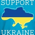 thumbnail image 3 of CafePress - Support Ukraine Men's Fitted T Shirt (Dark) - Men's Fitted T-Shirt, 3 of 4