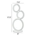 thumbnail image 2 of Lite Source Ls-23755 Fedora 3 Light 18" Tall Led Accent Table Lamp - Black, 2 of 7